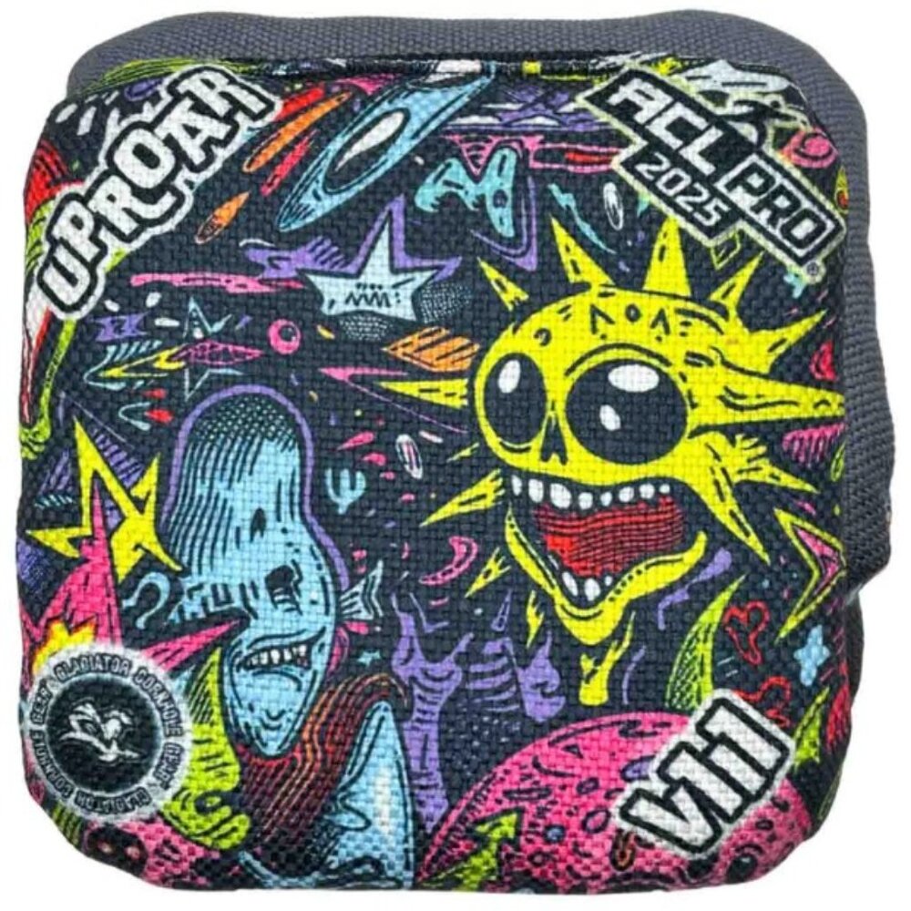Gladiator Cornhole Gear 2025 UPROAR Pro Bags & Sidekick carrying case